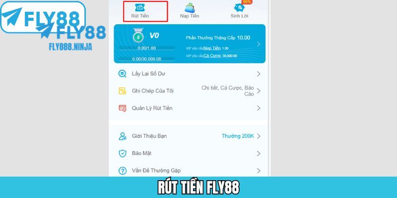 Bạn cần có số dư trong tài khoản game để thực hiện rút tiền